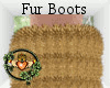 Gold Fur Boots