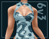 6v3| Blue Orient Dress