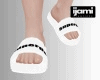 JM! White Sandals