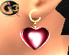 G13 CBT Heart Earrings