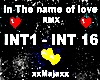 In The name of love