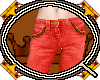 QO Salmon Pink Jeans
