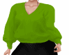 Elegant Lime Sweater