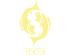 Pisces Headsign Gold