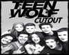 Cutout Teen Wolf