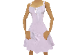 Lavender Brocade Dress