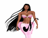 Black Animated Mermaid