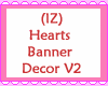Hearts Banner Decor V2