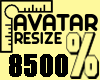Avatar Resize 8500% MF