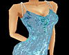 Turquoise Ice Gown