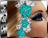 XAN-Crystal hair turquoi