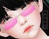 w. 90's Pink Glasses