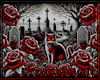 +profile BG red rose cat