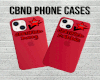 CBND Red Phone Case M