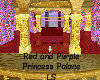 Red Purple Princess room