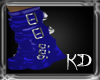 (kd) Steampunk Boots Blu