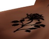 black rose shoulder tatt