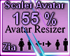 Scaler Avatar *F 155%