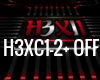 H3Xii Circut Floor Light