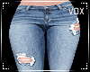 RL Blue Jeans Ripped