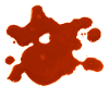[333]orange puddle rug