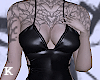 black evening dress