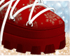 Red Christmas Boots M
