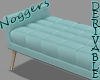 Bed End Couch Aqua