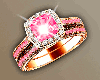 wedding ring pink
