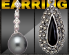 Silver and Pearl Earring