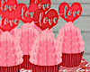 Valentines Love Cupcakes
