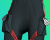 caution cargo pants red