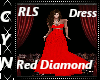 RLS Red Diamond Dress