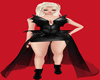 !  BLACK VAMPIRE DRESS