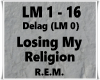 Losing My Religion