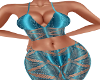 Dahlia Teal Set