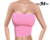 ~M~ Pink Strapless Top