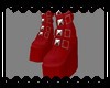 Platform Red Boots