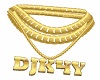 DJK4Y Gold Bling Chain