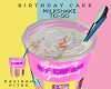Birthday Cake MilkShake