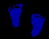 Baby Blue Feet Marker