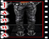 Jr Leather black pant &