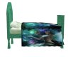 kids  green fairy bed