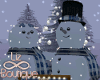 Christmas Snowman couple