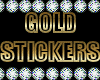 *TD*GOLD STICKER1