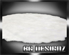 [BGD]Round Fur Rug-White