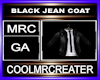 BLACK JEAN COAT