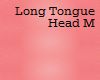 Long-Tongue Head