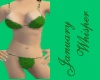 Crochet Green Bikini