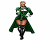dark green pirate outfit